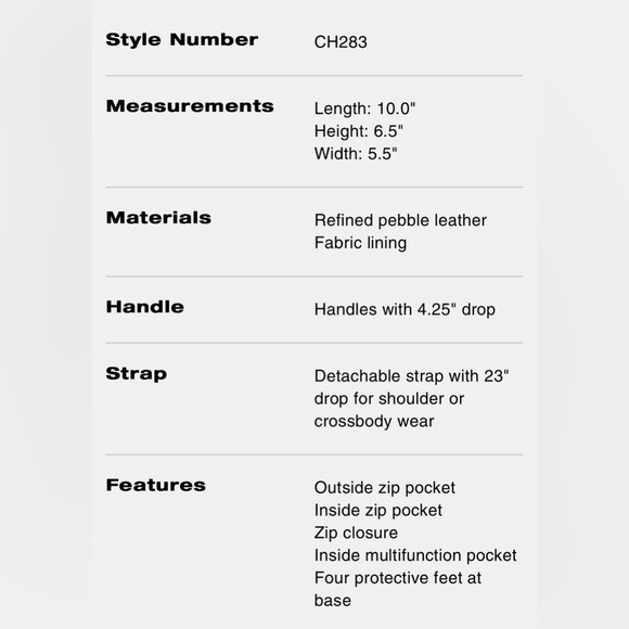 NWT Coach Rowan Satchel - Sandy Beige Colorblock - Picture 11 of 11